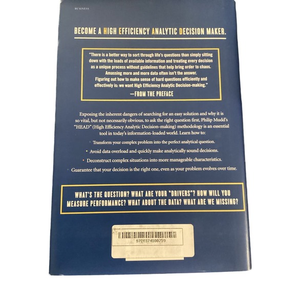 Pre Owned High-The HEAD Game (Hardback) 2015- Phillip Mudd - Picture 2 of 5